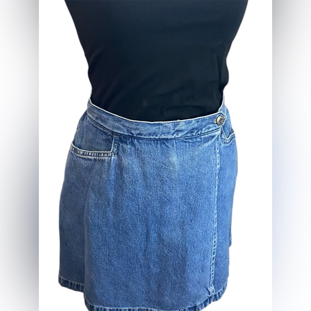Blue Denim Skort